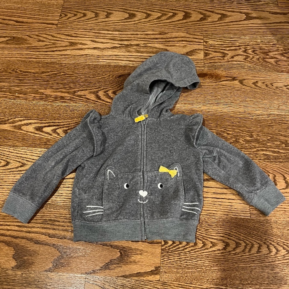 Carter’s 12 month zip up fleece sweatshirt